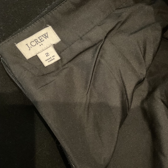 J Crew Factory Black Wool Pencil Skirt - Picture 4 of 5